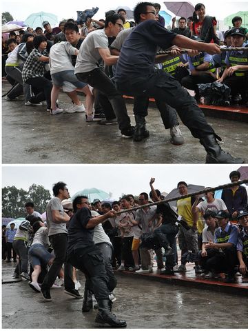 拔河